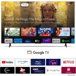 85 inches (215 cm) 4K QLED Frameless Smart TV